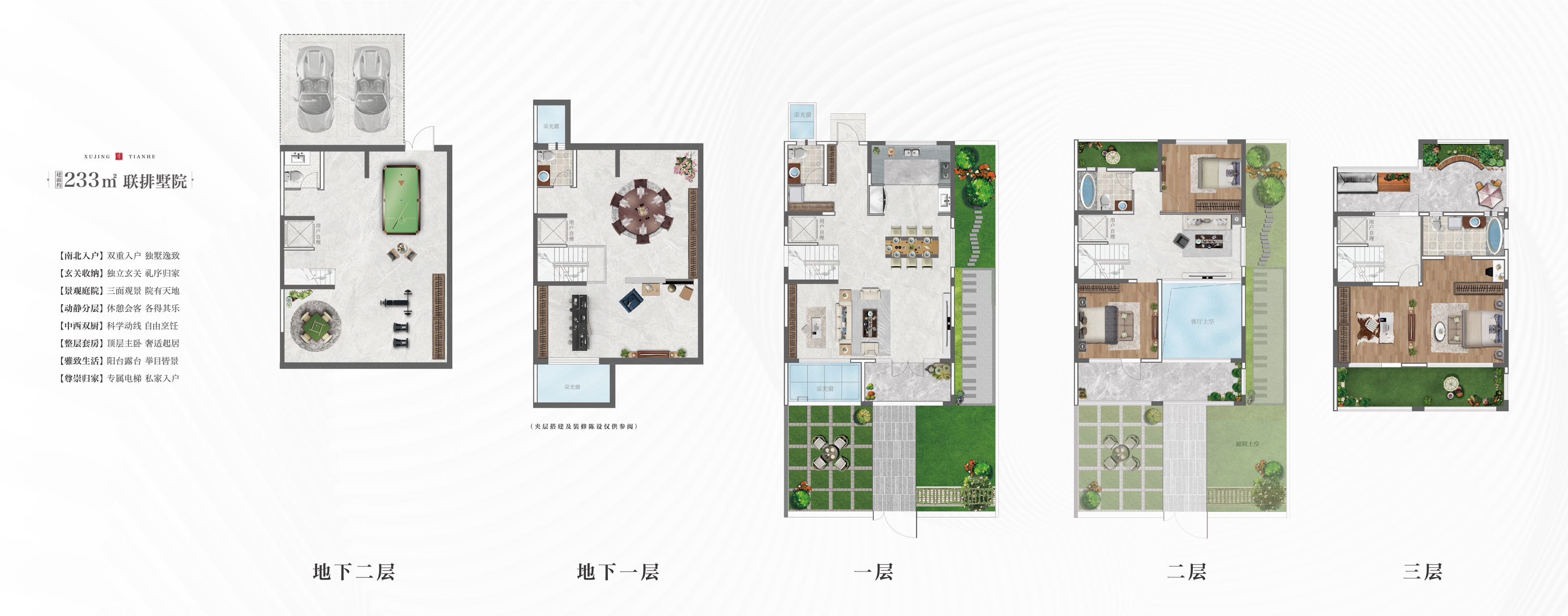 莒县别墅建面233㎡左右